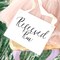 Ritzy Rose Reserved Row Sign - Black on 11x8in Ivory Linen Cardstock with Ivory Ribbon